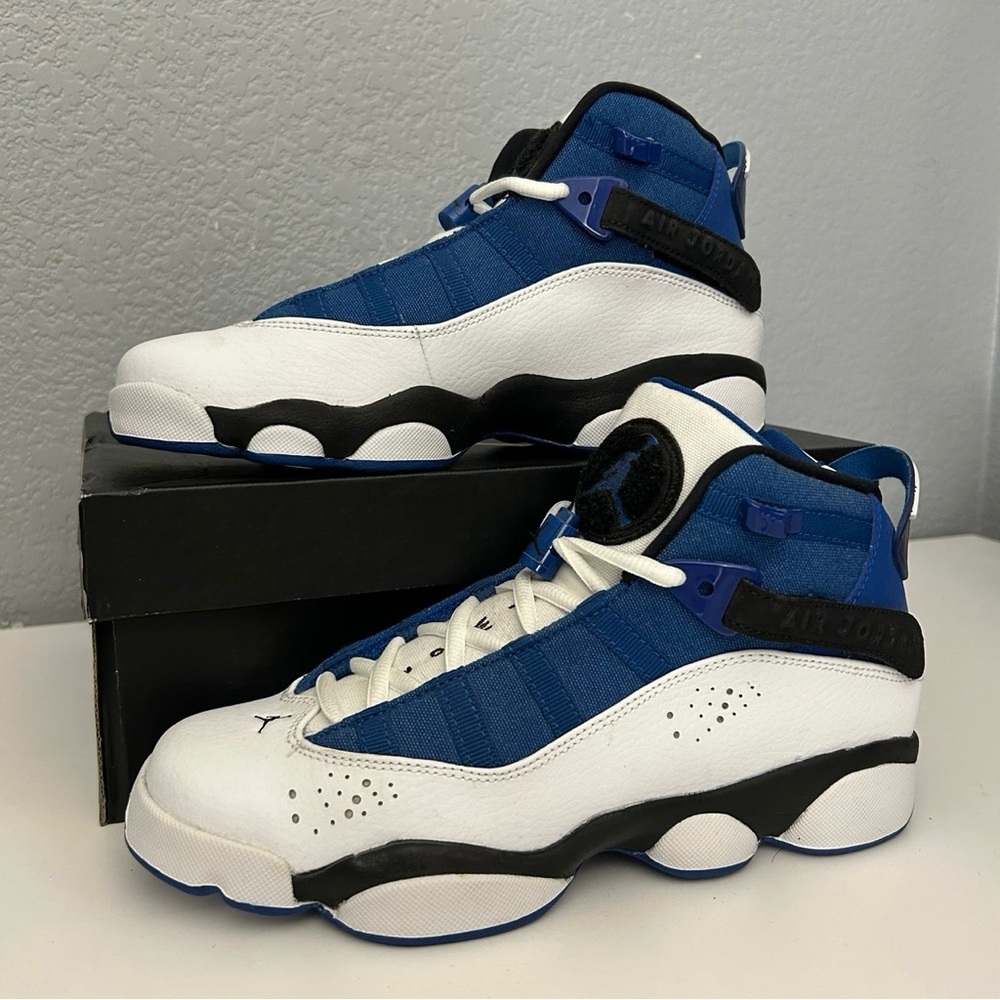 Jordan 6 Rings GS Team Royal - 323419-400 - Size 7Y